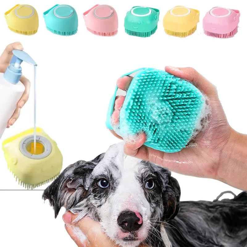 Cepillo de baño para tu mascota